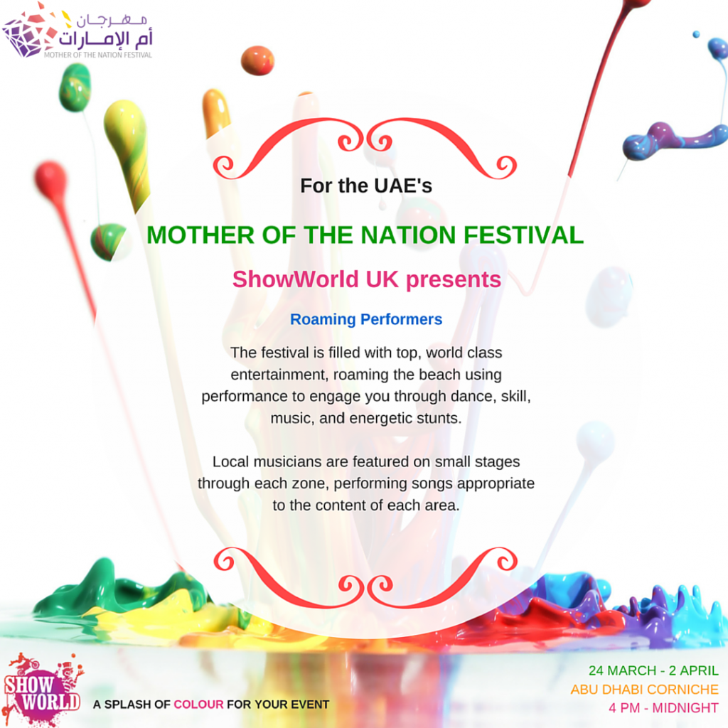Mother-of-the-nation-festival-showworld-roaming-performers